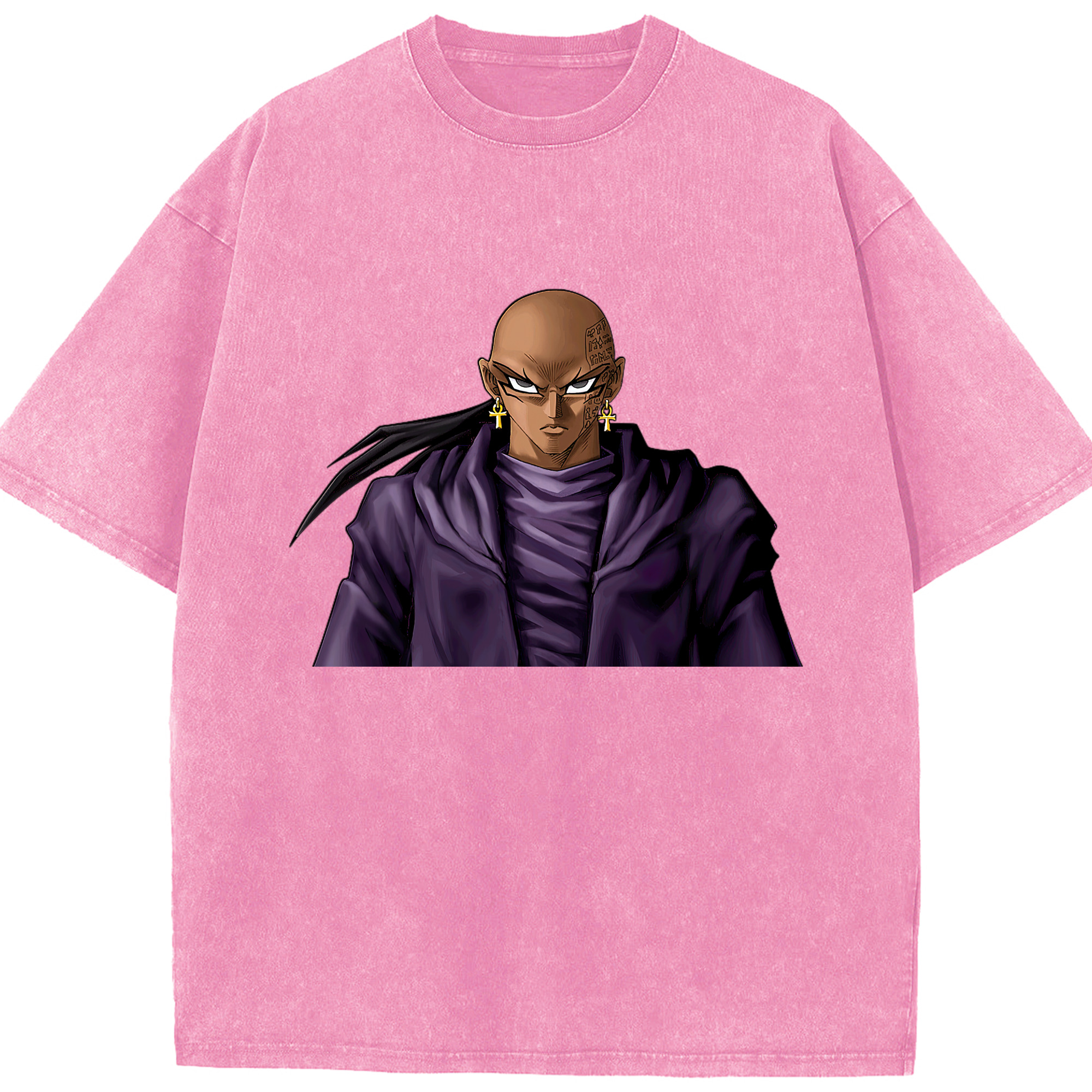 （画像用） 遊☆戯☆王 Yu-Gi-Oh! 綿100% ヴィンテージ風 半袖Tシャツ（フロントプリント）